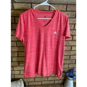‎Adidas Women’s Climalite V-Neck Shirt